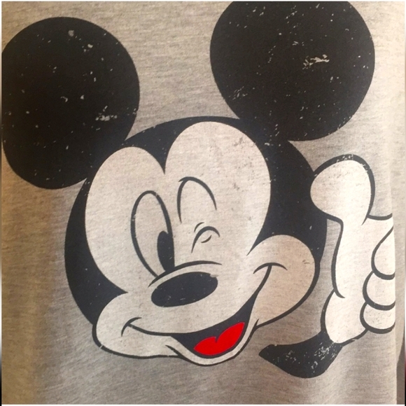 Disney Mickey Gray Pullover Sweater - Picture 2 of 3